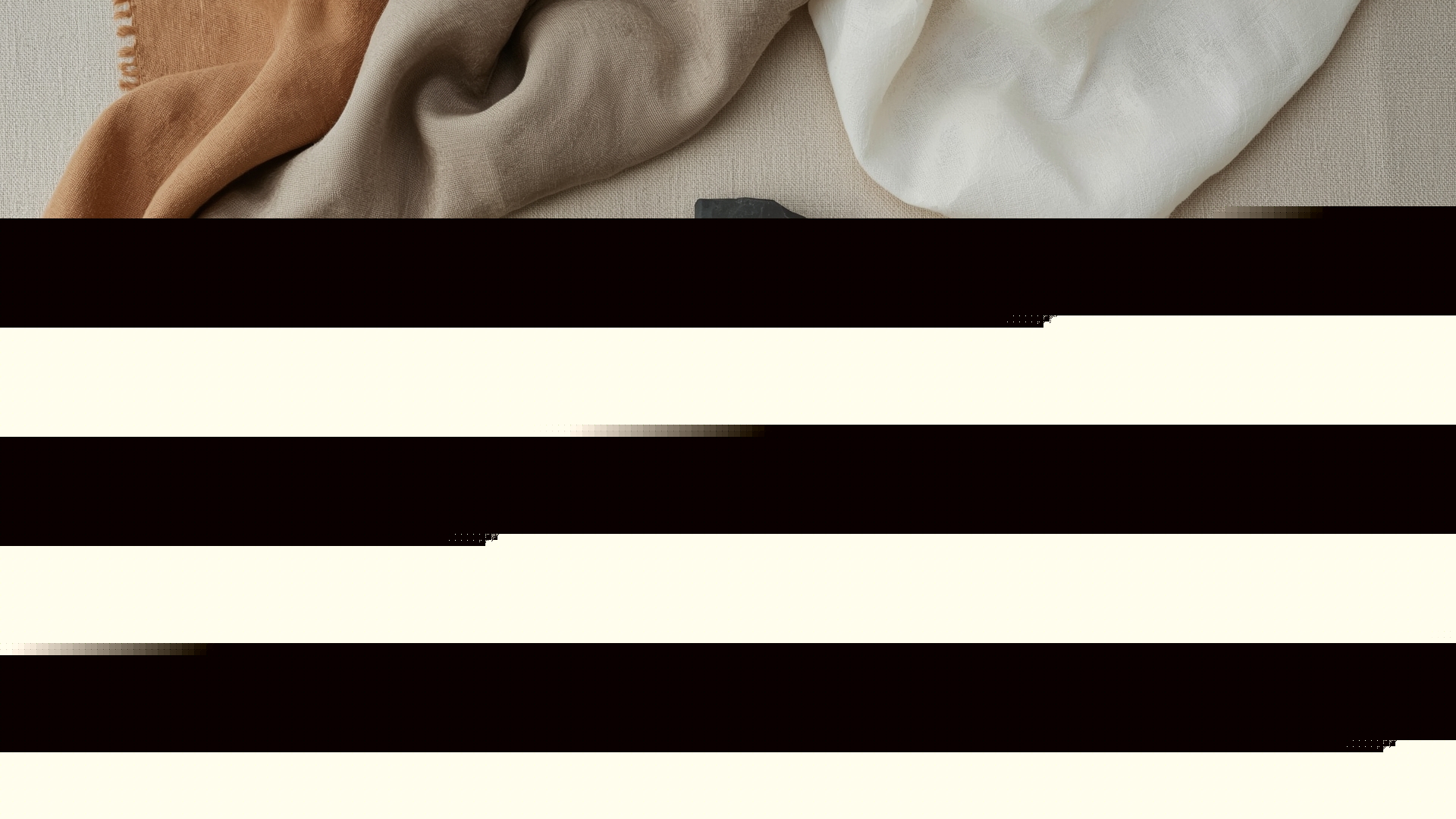 Overhead flat lay of Japandi color palette swatches including sage, greige, terracotta and walnut